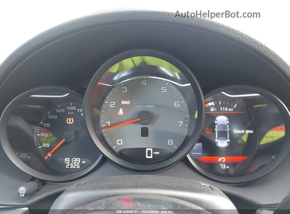 WP0CB2A89HS241269 2017 PORSCHE 718 BOXSTER Black Հետևի նստատեղերի տեսք