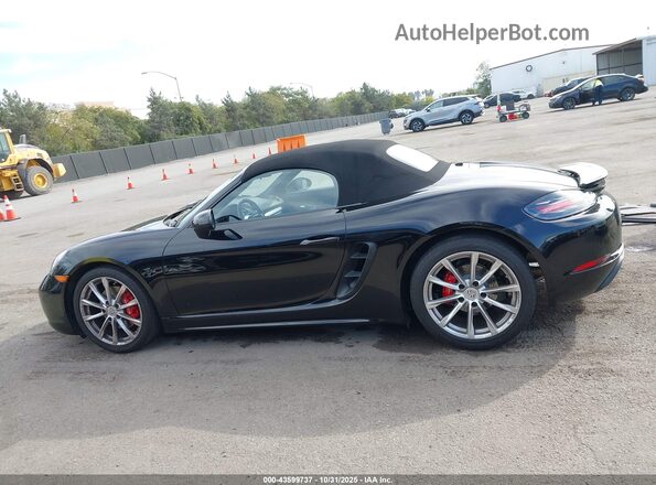 WP0CB2A89HS241269 2017 PORSCHE 718 BOXSTER Black Սալոնի 360 աստիճան տեսք