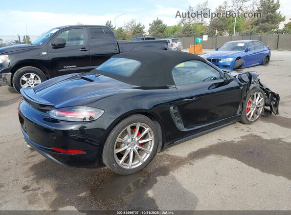 WP0CB2A89HS241269 2017 PORSCHE 718 BOXSTER Black Հետևի աջ