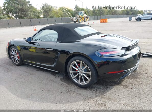 WP0CB2A89HS241269 2017 PORSCHE 718 BOXSTER Black Հետևի ձախ