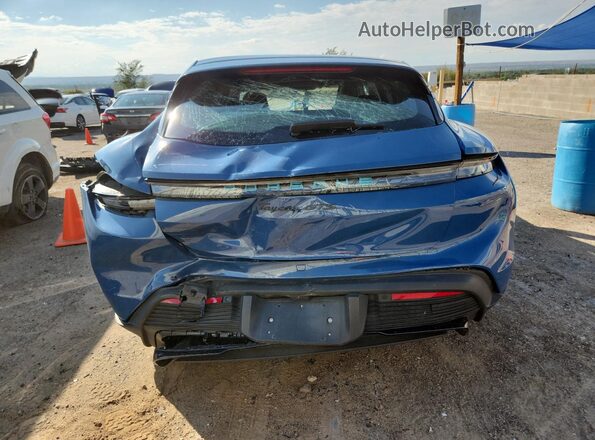WP0CD2Y15PSA90273 2023 PORSCHE TAYCAN Синий Вид сзади