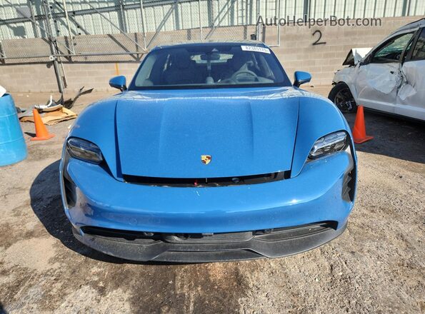 WP0CD2Y15PSA90273 2023 PORSCHE TAYCAN Синий Вид спереди