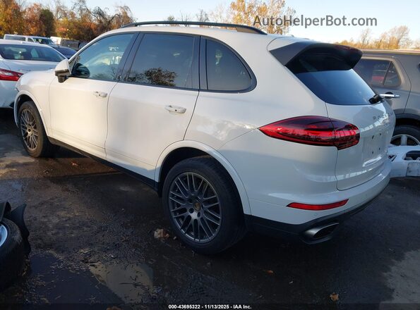 WP1AA2A2XHKA88888 2017 PORSCHE CAYENNE Белый Задняя левая четверть