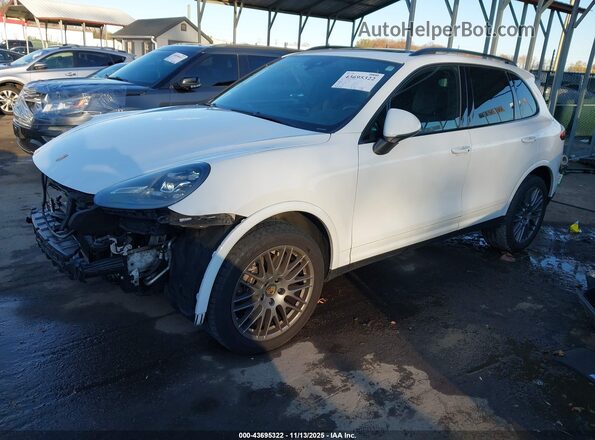 WP1AA2A2XHKA88888 2017 PORSCHE CAYENNE Белый Передняя левая четверть