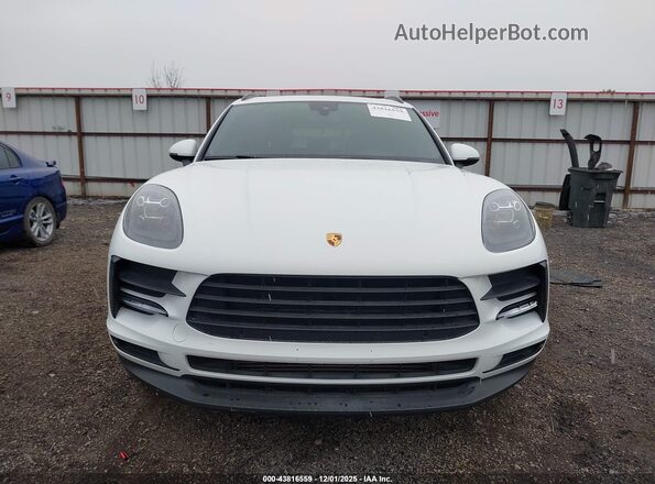 WP1AA2A53MLB05903 2021 PORSCHE MACAN Белый Вид задней части салона