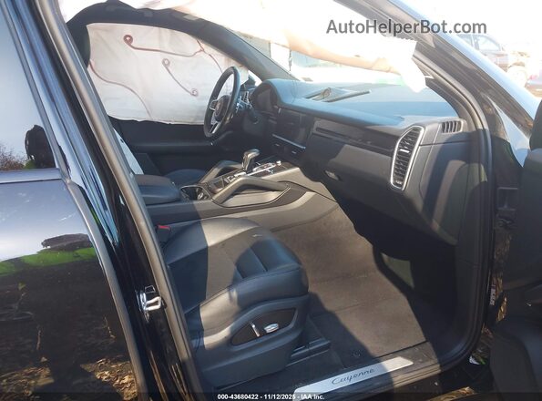 WP1AA2AY0LDA03395 2020 PORSCHE CAYENNE Black Սալոնի դիմացի տեսք
