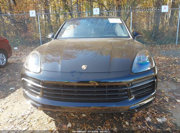 WP1AA2AY0LDA03395 2020 PORSCHE CAYENNE Black Առջևի վահանակի տեսք