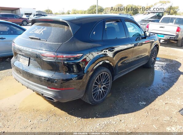 WP1AA2AY1LDA10016 2020 PORSCHE CAYENNE Черный Задняя правая четверть
