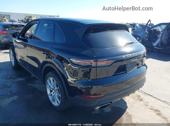 WP1AA2AY3LDA07215 2020 PORSCHE CAYENNE Черный Задняя левая четверть