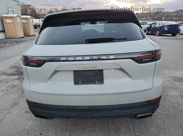 WP1AA2AY3MDA03490 2021 PORSCHE CAYENNE Gray Vista trasera
