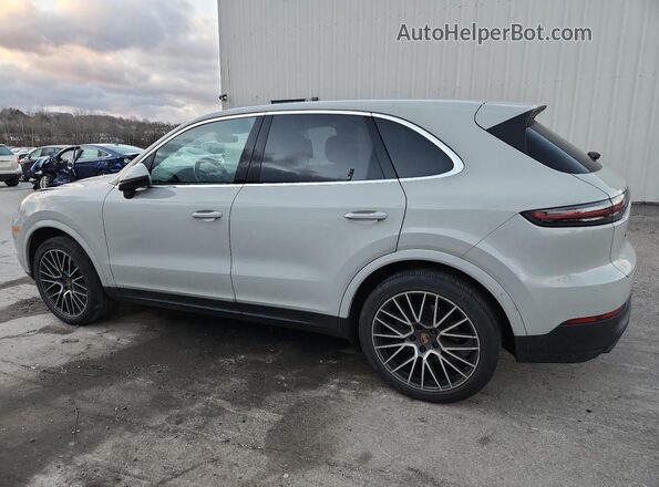 WP1AA2AY3MDA03490 2021 PORSCHE CAYENNE Gray Trasero izquierdo