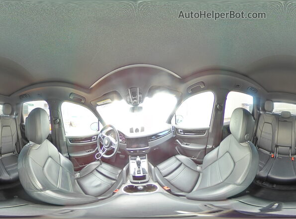 WP1AA2AY3MDA03490 2021 PORSCHE CAYENNE Gray Vista interior de 360 grados