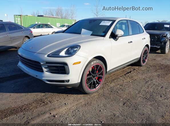 WP1AA2AY5LDA07474 2020 PORSCHE CAYENNE Gray Przód lewy