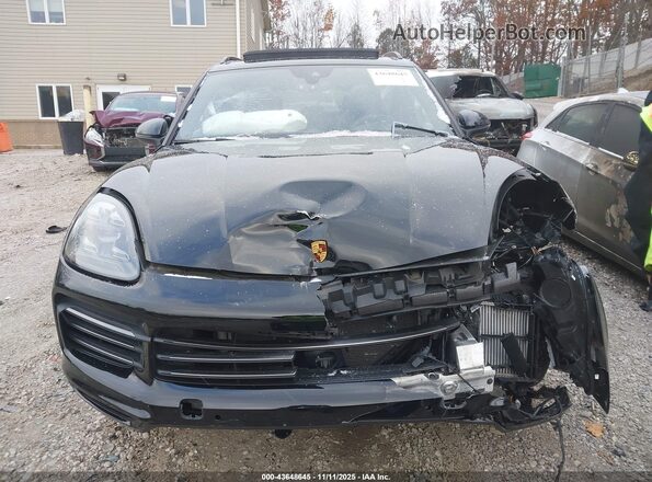 WP1AA2AY5NDA07025 2022 PORSCHE CAYENNE Black Вид щитка приладів