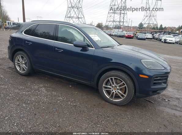 WP1AA2AY5RDA01425 2024 PORSCHE CAYENNE Синий Передняя правая четверть