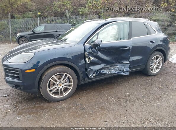 WP1AA2AY5RDA01425 2024 PORSCHE CAYENNE Синий Передняя левая четверть