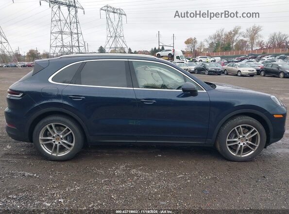 WP1AA2AY5RDA01425 2024 PORSCHE CAYENNE Синий Панорамный вид салона 360°