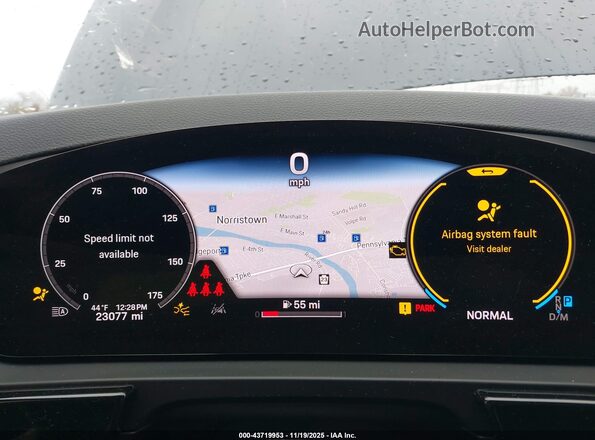 WP1AA2AY5RDA01425 2024 PORSCHE CAYENNE Синий Вид задних сидений