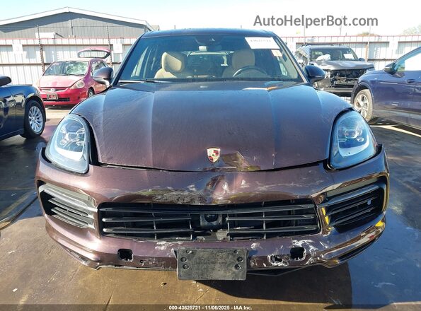 WP1AA2AY7LDA04737 2020 PORSCHE CAYENNE Purple Vista del cuadro de instrumentos
