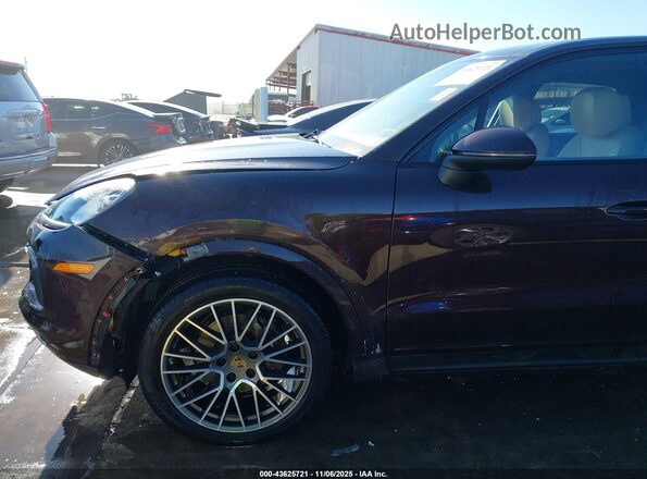WP1AA2AY7LDA04737 2020 PORSCHE CAYENNE Purple 