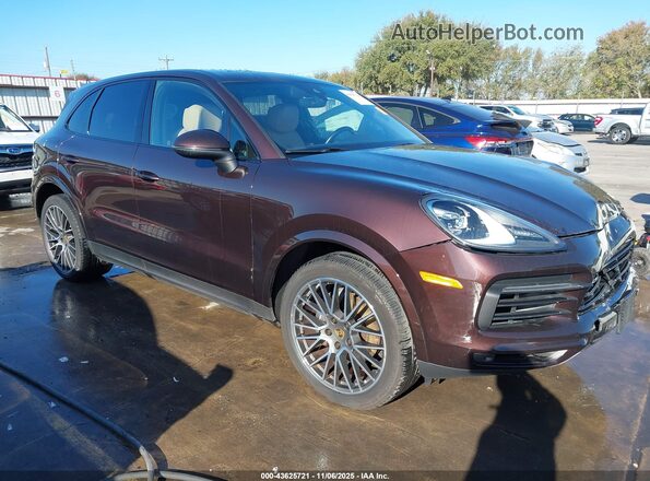 WP1AA2AY7LDA04737 2020 PORSCHE CAYENNE Purple Delantero derecho