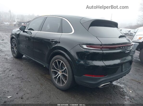 WP1AA2AY7RDA01345 2024 PORSCHE CAYENNE Black Tył lewy