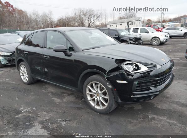 WP1AA2AY9LDA09888 2020 PORSCHE CAYENNE Черный Передняя правая четверть