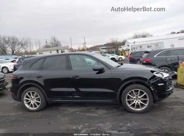 WP1AA2AY9LDA09888 2020 PORSCHE CAYENNE Черный Вид задней части салона