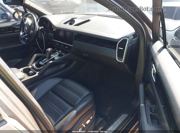 WP1AA2AYXMDA07780 2021 PORSCHE CAYENNE Black Սալոնի դիմացի տեսք