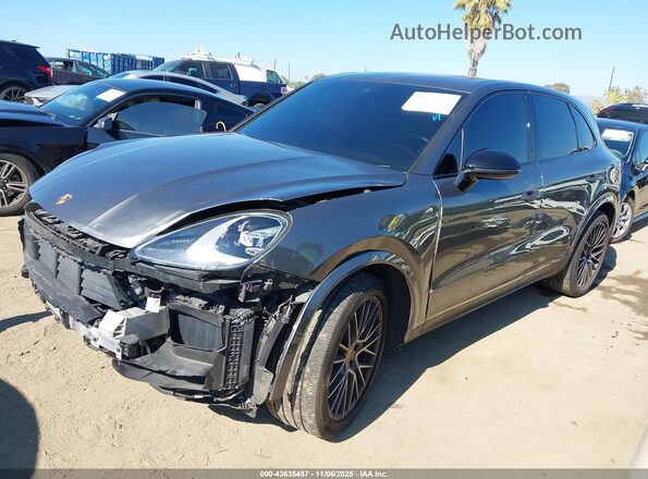 WP1AA2AYXMDA07780 2021 PORSCHE CAYENNE Black Առջևի ձախ երեք քառորդ տեսարան