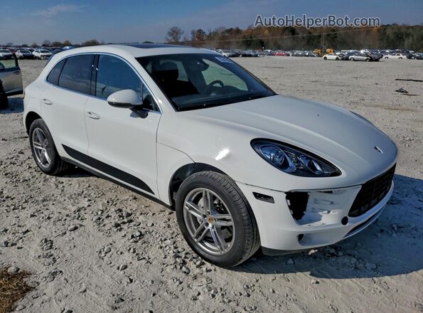 WP1AB2A55GLB53484 2016 PORSCHE MACAN White Delantero derecho