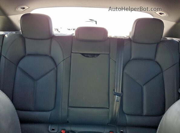 WP1AB2A55GLB53484 2016 PORSCHE MACAN White Vista de los asientos traseros
