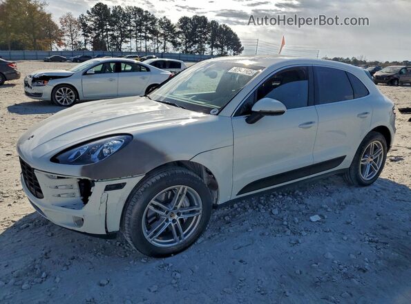 WP1AB2A55GLB53484 2016 PORSCHE MACAN White Vista tres cuartos delantera izquierda
