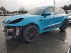 2022 Porsche Macan Gts Blue vin: WP1AF2A57NLB32329