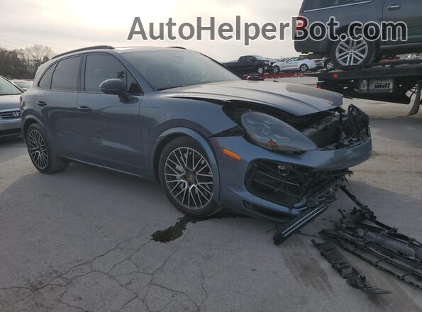 WP1AF2AY8LDA39210 2020 PORSCHE CAYENNE Blue Przód prawy