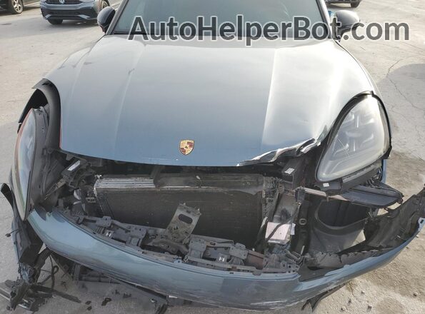 WP1AF2AY8LDA39210 2020 PORSCHE CAYENNE Blue Widok komory silnika