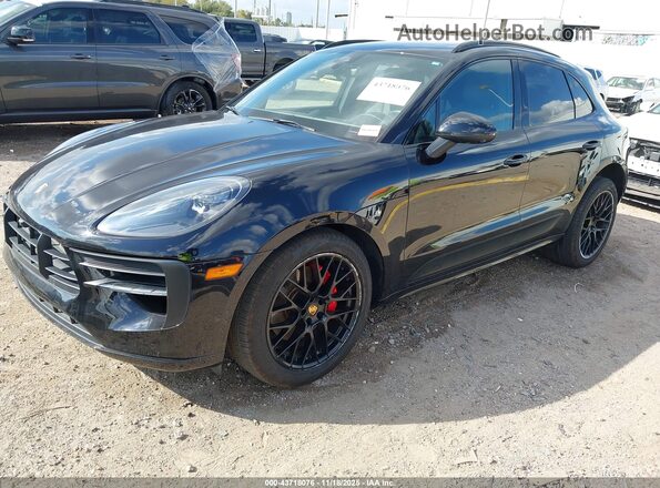 WP1AG2A56MLB52244 2021 PORSCHE MACAN Черный Передняя левая четверть