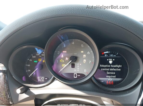 WP1AG2A58PLB39936 2023 PORSCHE MACAN Silver Widok tylnych siedzeń