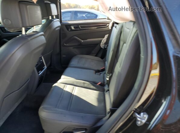 WP1AG2AY0MDA33092 2021 PORSCHE CAYENNE Black Вид задніх сидінь