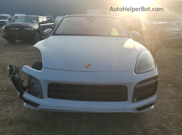 WP1BA2AY6NDA49918 2022 PORSCHE CAYENNE White Դիմացի տեսք