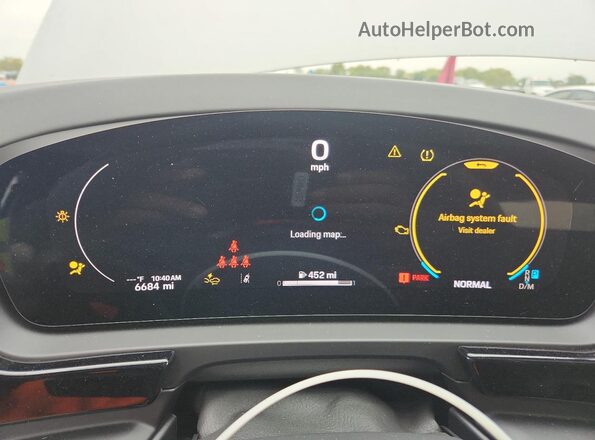 WP1BA2AYXSDA30882 2025 PORSCHE CAYENNE Серый Вид щитка приборов