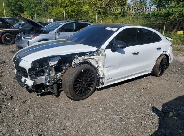 WP1BG2AYXMDA49546 2021 PORSCHE CAYENNE White წინა მარცხენა ხედი სამი მეოთხედიდან
