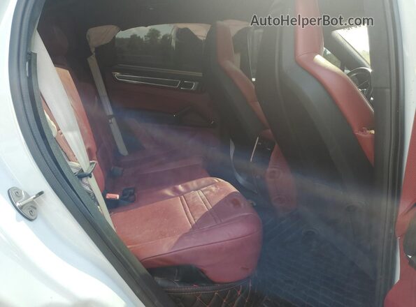 WP1BG2AYXMDA49546 2021 PORSCHE CAYENNE White უკანა სავარძლების ხედი