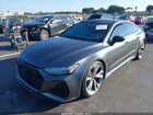2021 Audi Rs 7 Sportback Tfsi Quattro Tiptronic Серый vin: WUAPCBF20MN902993