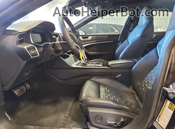 WUAPCBF28MN905494 2021 AUDI RS7 Black Widok wnętrza z przodu