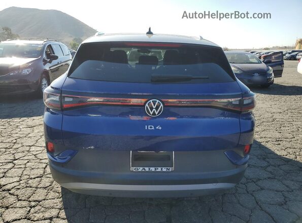 WVGDMPE28MP023186 2021 VOLKSWAGEN ID.4 Blue Vista trasera
