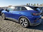 2021 Volkswagen Id.4 First Edition Blue vin: WVGDMPE28MP023186