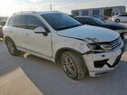 2016 Volkswagen Touareg Sport Белый vin: WVGEF9BP5GD007401