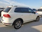 2016 Volkswagen Touareg Sport Белый vin: WVGEF9BP5GD007401