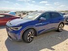 2021 Volkswagen Id.4 Pro S Blue vin: WVGKMPE24MP042860